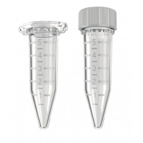 Eppendorf Tubes® 5,0 mL, Próbka, 50 worki po 3 probówki reakcyjne