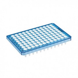 Płytki Płytki twin.tec real-time PCR 96, semi-skirted niebieskie (dołki białe), 25 szt.