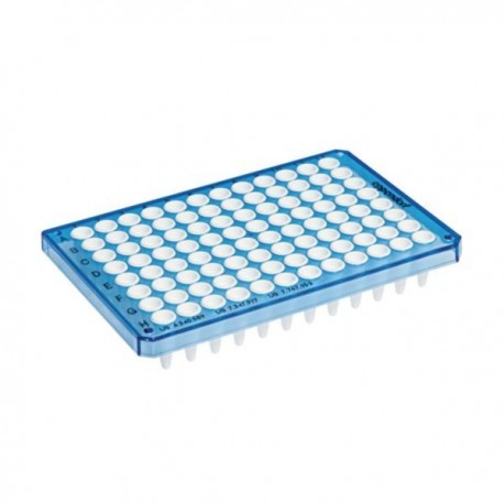 Płytki Płytki twin.tec real-time PCR 96, semi-skirted niebieskie (dołki białe), 25 szt.