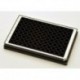 Microplate 96/F-PP, black wells, border color white, PCR clean, 80 plates (5 bags of 16)