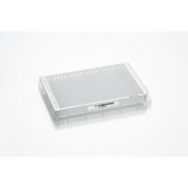 Mikropłytki 384/F-PP PCR Clean, wielobarwne (dołki bezbarwne) 80 szt. z kodem kreskowym
